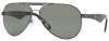 Persol 2365 Anthracite Frame/Grey/Green Polarized Lens Metal Sunglasses, 59mm