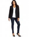 Calvin Klein Women's Plus-Size 1 Button Jacket