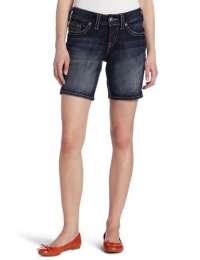 Silver Jeans Juniors Suki Curvy Fit Denim Short