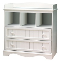 South Shore Savannah Collection Changing Table, Pure White