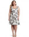 Jessica Simpson Women's Cross Front Full Dress