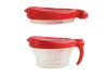 Dexas 2-Cup Collapsible Measuring Cup, Red