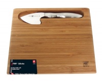 Zwilling J.A. Henckels Twin Collection Hard Cheese Knife with Bamboo Cutting Board