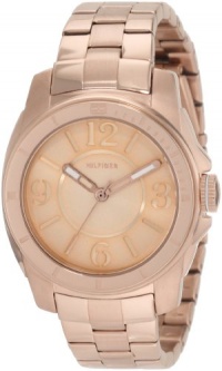 Tommy Hilfiger  Women's 1781141 Sport Rose Gold Plated Stainless Steel Bracelet  Watch