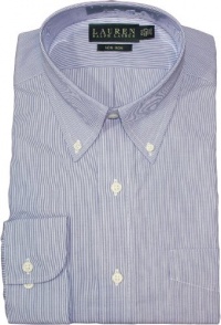 Lauren By Ralph Lauren Non Iron Pin-Striped Dress Shirt