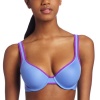 On Gossamer Women's Mesh Contour Bra, Summer Sky/Concord Grape, 36C