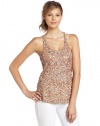 Parker Women's Sequin Racer Tank Dress, Nude, Small