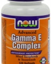 Now Foods Advanced Gamma E Complex, Soft-gels, 120-Count