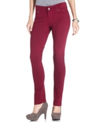 These petite Seven7 pants fit like a dream -- a ponte fabric offers plenty of stretch while a skinny silhouette has a smooth, slimming effect!