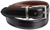 Nautica Boys 8-20 Dress Reversible Belt With Contrasting Stitch, Black/Brown, 28