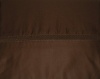 Lauren by Ralph Lauren Regent Sateen 600 Thread Count Dark Brown King Flat Sheet