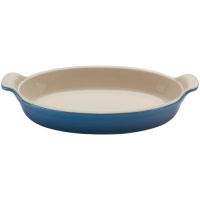 Le Creuset Heritage Stoneware 24-Ounce Oval Au Gratin Dish, Marseille