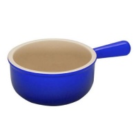 Le Creuset Stoneware 16-Ounce French Onion Soup Bowl, Cobalt