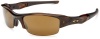 Oakley Men's Flak Jacket Iridium Sunglasses,Polished Rootbeer Frame/Gold Lens,one size