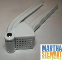 Martha Stewart Heavy-Duty Metal Garlic Press Crusher