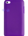 Premium Purple Soft Gel Silicone Skin Case Cover for Apple iPod Touch 4G, 4th Generation, 4th Gen