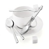 These WMF Bsitro Espresso Spoons feature small bowls and short handles; perfect for use with small espresso cups. Made of high quality stainless steel with a high gloss polished finish, they are modern, stylish and functional.