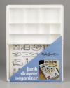 Madesmart 3 by 15 by 11-1/2-Inch Junk Drawer Organizer, White