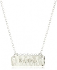 Lotus Jewelry Studio Karma Sterling Silver Necklace