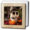 Mexico, San Miguel de Allende, Day of the Dead - SA13 JMR0035 - Julien McRoberts - 6 Inch Tile Napkin Holder