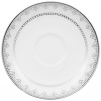 Villeroy & Boch White Lace 4-3/4-Inch A/D Cup Saucer