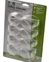 MSA Safety Works 10087608 Close fitting Safety Glasses Clear, 4-Pack