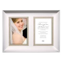 Lenox Jubilee Pearl New Double Invitation Frame 5x7 Frame