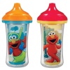 Munchkin 2 Count Sesame Street Click Lock Insulated Sippy Cup, 9 Ounce