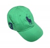 Polo Ralph Lauren Men Big Pony Logo Hat Cap (One size, Green/navy)