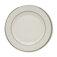 Lenox Opal Innocence Platinum Banded Bone China Butter Plate