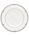 From the Lenox Classic Collection, Federal Platinum formal dinnerware and dishes add a luxurious note to your table. Made of exquisite white bone china with platinum trim, a complete selection of pieces is available. Coordinating Debut Platinum crystal stemware adds the finishing flourish.