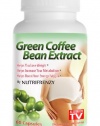 Green Coffee Bean Extract - 100% Pure! 800mg 60 Vegetarian Capsules, Weight Loss, 50% Chlorogenic Acids, Nutrifrenzy Brand (Super Sale!)