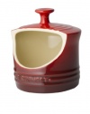 Le Creuset Stoneware 10-Ounce Salt Crock, Cherry