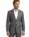 JACKETTailored from world-renowned Ermenegildo Zegna wool/silk.