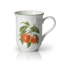 Mikasa Antique Orchard 14-Ounce Peach Mug