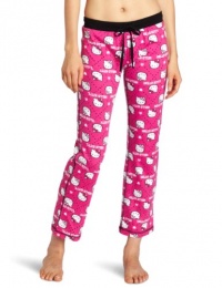 Hello Kitty Juniors Hk Loves Me Printed Sleep Pant, Pink, Medium