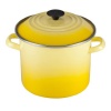 Le Creuset Enameled Steel Stock Pot with Lid, 8-Quart, Soleil