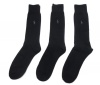 Polo Ralph Lauren Men's 3 Pack Socks Black (6-12 )