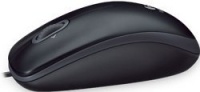 Logitech M100 USB Optical Wired Mouse 910-001601 (Black)