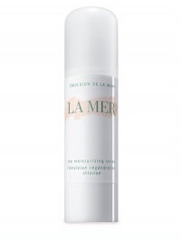 A lightweight facial moisturizing lotion formulation of Creme de la Mer. Contains the original Miracle Broth and all the extraordinary benefits of the Creme but tailored to the needs of different skin types. A perfect summertime or warm weather option. For normal to dry skin. 1.7 oz. pump bottle. Made in USA. 