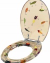 River's Edge Transparent PVC Elongated Toilet Seat