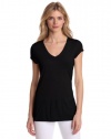 Calvin Klein Jeans Women's Petite Basic V-Neck