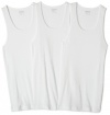 DKNY Men's 3 Pack Tank Top,White,Medium