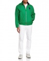 U.S. Polo Assn. Men's Solid Hooded Windbreaker