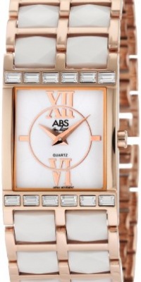 ABS Allen Schwartz Women's 5008 Ceramique Collection Band Watch