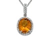 Genuine Citrine Pendant by Effy Collection® LIFETIME WARRANTY