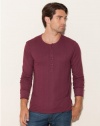 GUESS Redford Long-Sleeve Ribbed Henley