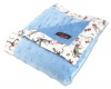 Trend Lab Dr. Seuss Receiving Blanket, Cat In The Hat Blue