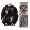 Ed Hardy Christian Audigier Tiger Men's Hoodie Sweatshirt Hooded