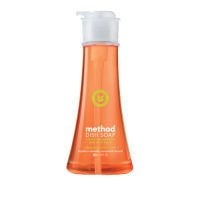 Method Dish Pump, Clementine, 18 Oz. Pump Bottle